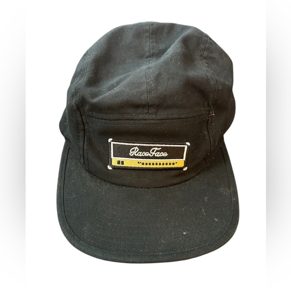 Black 5 Panel Women's Cap